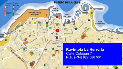 Ravintola La Herreria Calle Cologan 7 Puh. (+34) 922 386 501
